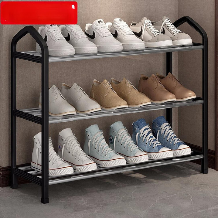 Rebrilliant ThreeLayer Simple Shoe Shelf Wayfair Canada